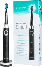 Elektrický zubní kartáček Meriden Sonic+ Smart Black (MS349B)