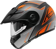 Schuberth Helmets přilba E1 Endurance černo-oranžovo-šedá M
