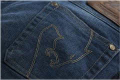 Furygan kalhoty jeans STEED černé 36