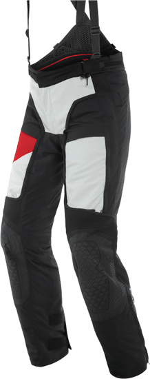 Dainese kalhoty D-EXPLORER 2 GORE-TEX glacier černo-červeno-šedé