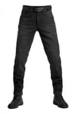 PANDO MOTO kalhoty jeans BOSS DYN 01 Long černé 34