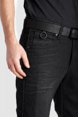 PANDO MOTO kalhoty jeans BOSS DYN 01 černé 34