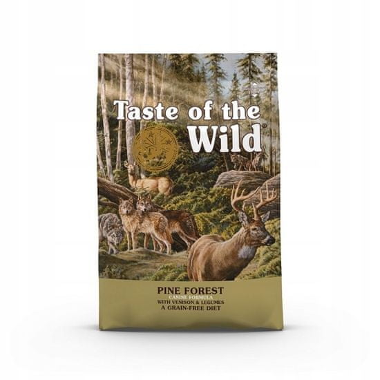 Taste of the Wild Pine Forest 5,6 kg granule pro psy jehněčí zvěřina