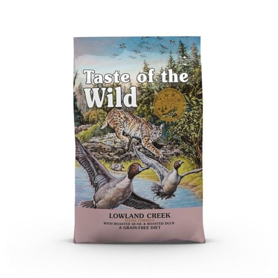 Taste of the Wild Lowland Creek 6,6 kg granule pro kočky pečená křepelka, pečená kachna