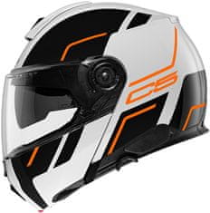 Schuberth Helmets přilba C5 Master černo-oranžovo-bílá L