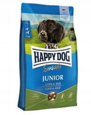 Happy Dog Sensible Junior granule pro štěňata, 7-18 měsíců, jehněčí / rýže