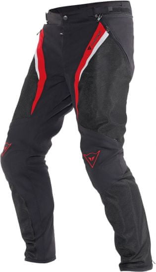 Dainese kalhoty DRAKE SUPER AIR TEX černo-bílo-červené