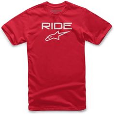 Alpinestars triko RIDE 2.0 dětské bílo-červené L
