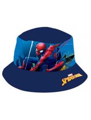 Exity Chlapecký klobouček Spiderman - tm. modrý
