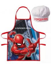 Javoli Dětská zástěra a kuchařská čepice Spiderman / MARVEL