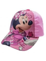 SETINO Dívčí kšiltovka Minnie Mouse - Disney - sv. růžová