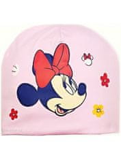 SETINO Dívčí přechodová čepice Minnie Mouse - Disney - sv. růžová