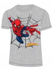 SETINO Chlapecké tričko s krátkým rukávem Spiderman - šedé 98