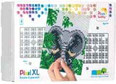 Pixelhobby Diamantové malování - sada 4 základních desek - Slon