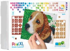 Pixelhobby Diamantové malování - sada 4 základních desek - Beagle