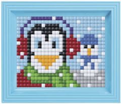 Pixelhobby Diamantové malování s rámečkem - tučňák