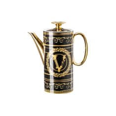 Rosenthal Versace ROSENTHAL VERSACE VIRTUS GALA BLACK Konvice na kávu 1,2 l