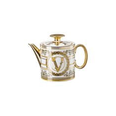 Rosenthal Versace ROSENTHAL VERSACE VIRTUS GALA WHITE Konvice na čaj 0,9 l