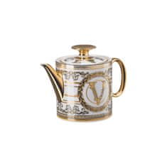 Rosenthal Versace ROSENTHAL VERSACE VIRTUS GALA WHITE Konvice na čaj 0,9 l