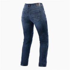 REV´IT! kalhoty jeans VICTORIA 2 SF dámské medium modré 31