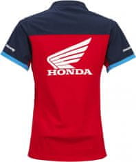Honda polo triko RACING 22 dámské modro-bílo-červené S