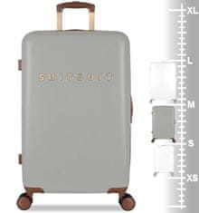 SuitSuit Cestovní kufr SUITSUIT TR-7141/3-M Fab Seventies Limestone