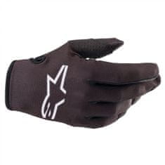 Alpinestars rukavice RADAR dětské černo-bílé XS