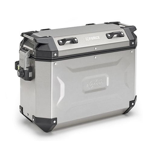 Kappa boční kufr K´FORCE 37L Left aluminium