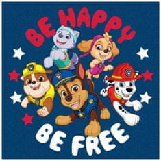 SETINO Chlapecký ručník na tvář Tlapková patrola - Be Happy - Be Free