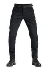 PANDO MOTO kalhoty jeans MARK KEV 01 Short černé 30