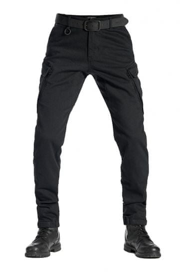PANDO MOTO kalhoty jeans MARK KEV 01 černé