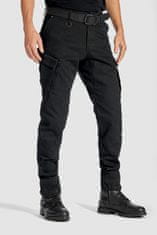 PANDO MOTO kalhoty jeans MARK KEV 01 Short černé 30