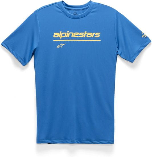 Alpinestars triko TECH LINE UP Performance bright žluto-modré