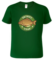 Hobbytriko Rybářské tričko - Petrův zdar (kapr) Barva: Černá (01), Velikost: 2XL