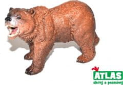 Atlas  C - Figurka Medvěd Grizzly 11 cm