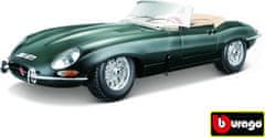 BBurago  1:18 Jaguar ""E"" Cabriolet (1961) zelené 18-12046