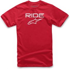Alpinestars triko RIDE 2.0 bílo-červené M