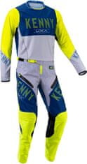 Kenny dres TITANIUM 22 navy/neon žluto-modro-šedý L