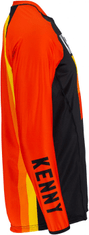 Kenny dres TITANIUM 22 černo-žluto-oranžovo-bílý 2XL
