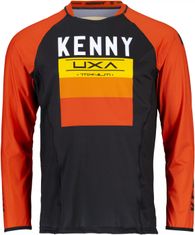 Kenny dres TITANIUM 22 černo-žluto-oranžovo-bílý 2XL