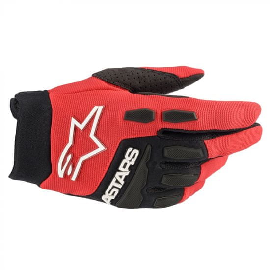 Alpinestars rukavice FULL BORE bright černo-červené
