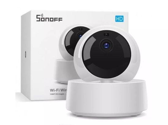 Sonoff Chytrá wifi kamera ovládaná v mobilním telefonu přes aplikaci eWeLink.