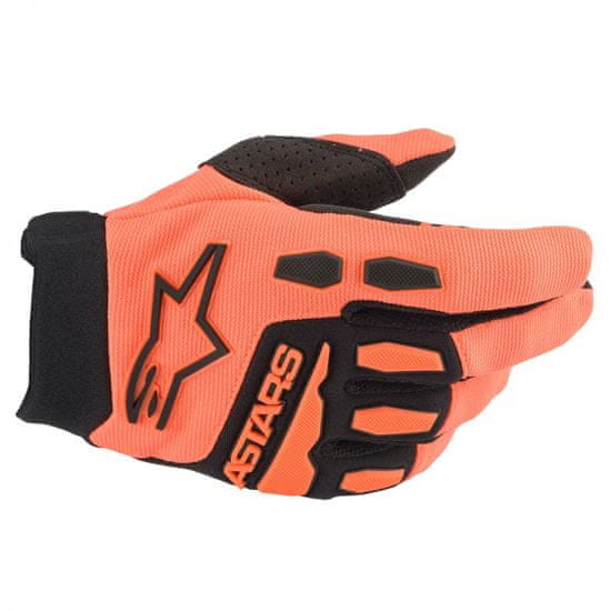 Alpinestars rukavice FULL BORE dětské černo-oranžové