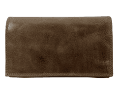 Dailyclothing Dámská kožená peněženka Loranzo - hnědá 744