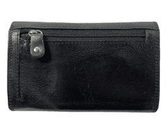 Dailyclothing Dámská kožená peněženka Loranzo - černá 744