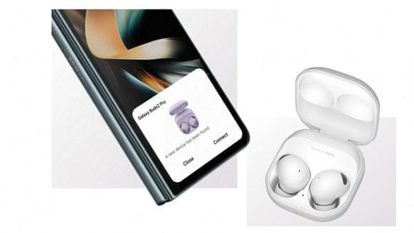 pravá bezdrátová Bluetooth sluchátka samsung galaxy buds pro anc potlačení hluku odfiltrování 99 % okolních hluků automatické zapnutí ambientního režimu při promluvení není nutné vyndávat sluchátka z uší dvoupásmové reproduktory s větším měničem 11mm basový reproduktor a 6,5mm výškový reproduktor zvuk od akg hovory bez šumu 360stupňový zvuk díky technologii dolby head tracking automatické přepínání mezi zdroji hudby a zvuků hlasové ovládání bixby smartthings aplikace pro nalezení sluchátek sdílení hudby s kamarádem průduchy vyrovnávající tlak v uchu 5h výdrž dalších 13 přidá pouzdro celkem výdrž 18 h při vypnuté anc výdrž 8 h a 20 dodá pouzdro 5minutové rychlonabíjení ipx7 vydrží ponoření do 1 m vody po 30 minut