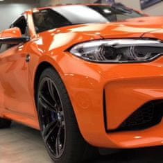 CWFoo Krystalická oranžová wrap auto fólie na karoserii 152x400cm