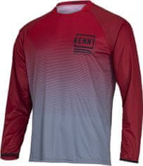 Kenny cyklo dres FACTORY 22 černo-červeno-šedý M