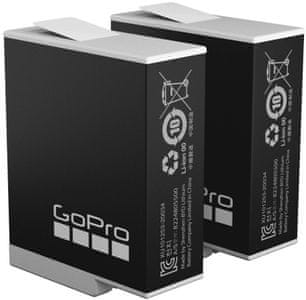 gopro hero10 hero9 náhradní li-ion baterie 1720 mah dlouhá výdrž extrémní teploty