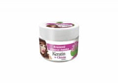 Bione Cosmetics Krémová vlasová maska KERATIN + CHININ 260 ml